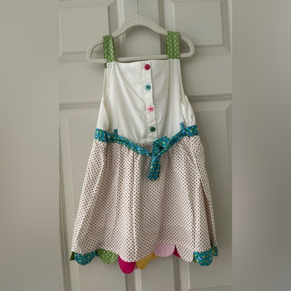 Adorable Powell Craft of England  girls  sundress, patchwork -size 4-5yr - Picture 5 of 7